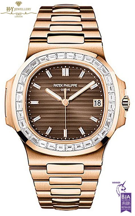 patek nautilu|patek philippe nautilus full diamond.